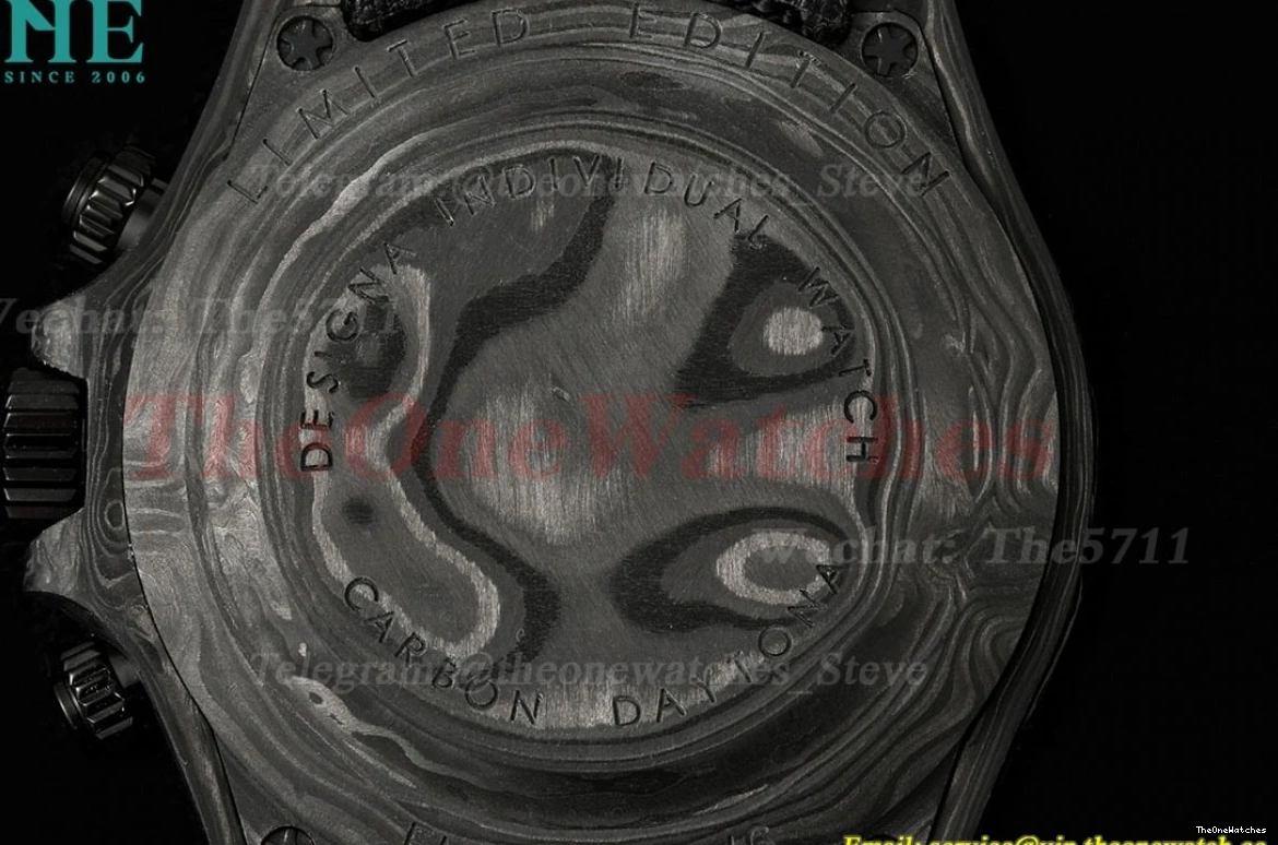 Daytona Carbon Black Diw Dial NY Skeleton N6F DD4801 40mm 0424